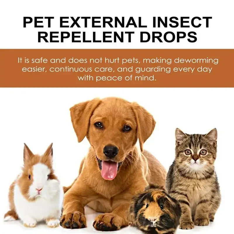 Spray against fleas and ticks