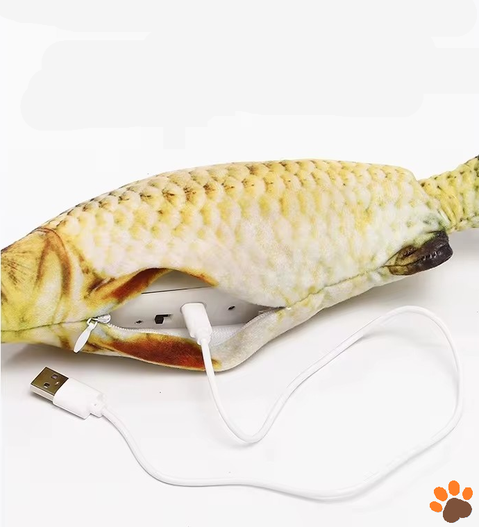 Fish electric toy for cat 🙀