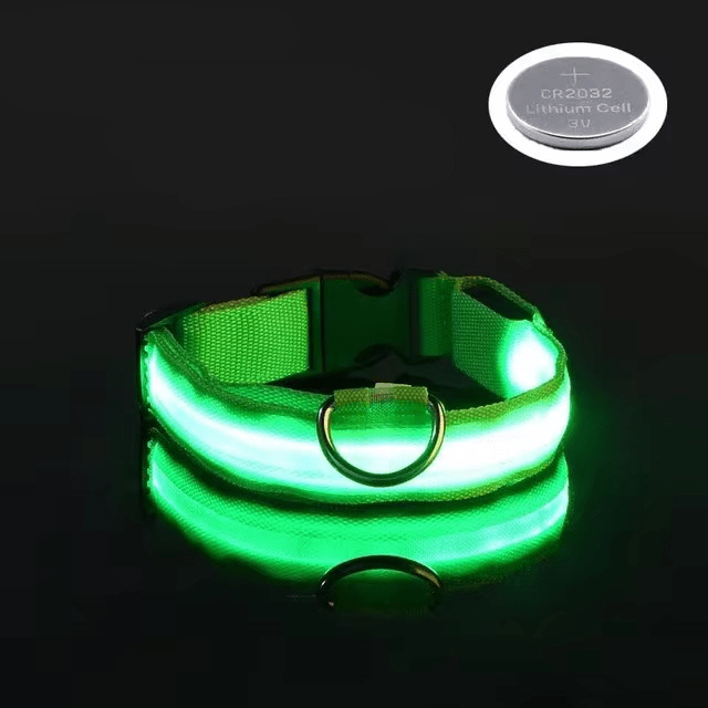 Bright LED Collars for Dogs and Cats